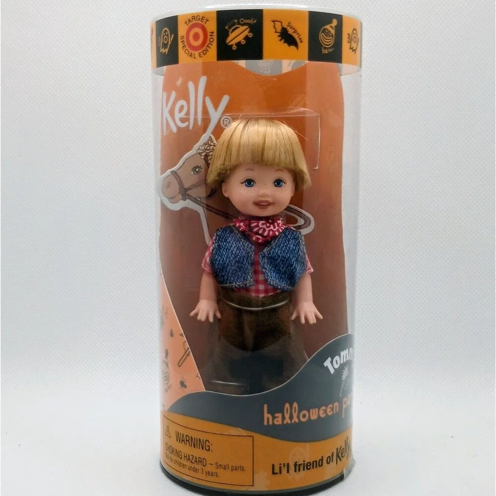 Barbie Kelly Halloween Party Tommy as Cowboy Doll 2000 Mattel SEALED NIB